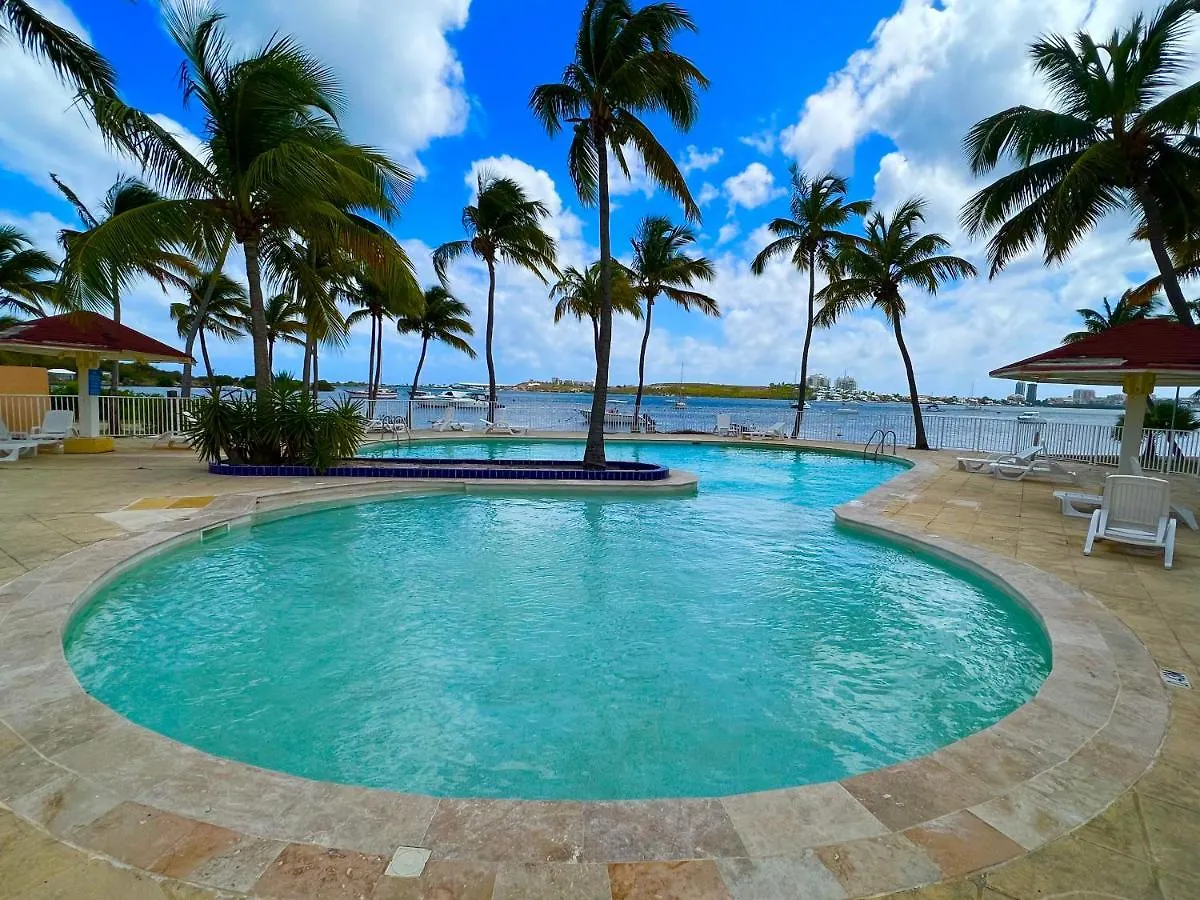 Front-Beach Apt 818 At Flamboyant Residence Sandy Ground Apartment